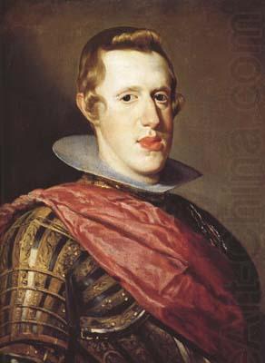 Portrait de Philippe IV en Cuirasse (df02), Diego Velazquez